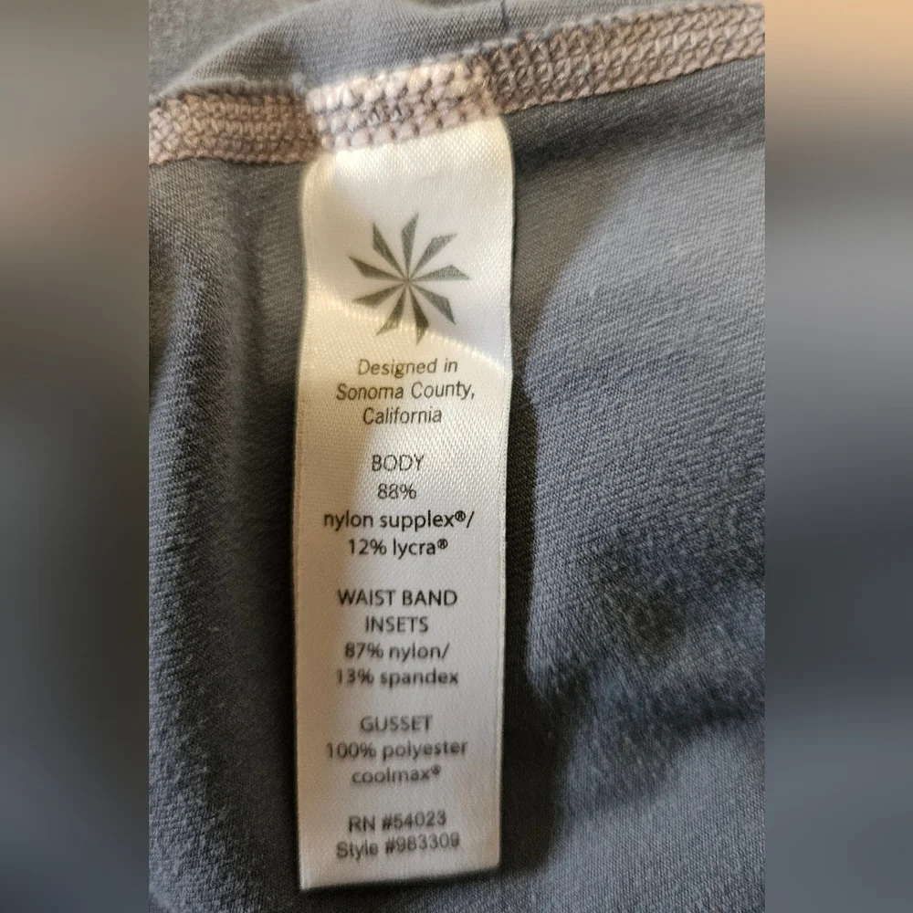 Athleta Kids Blue Leggings - Picture 4 of 9